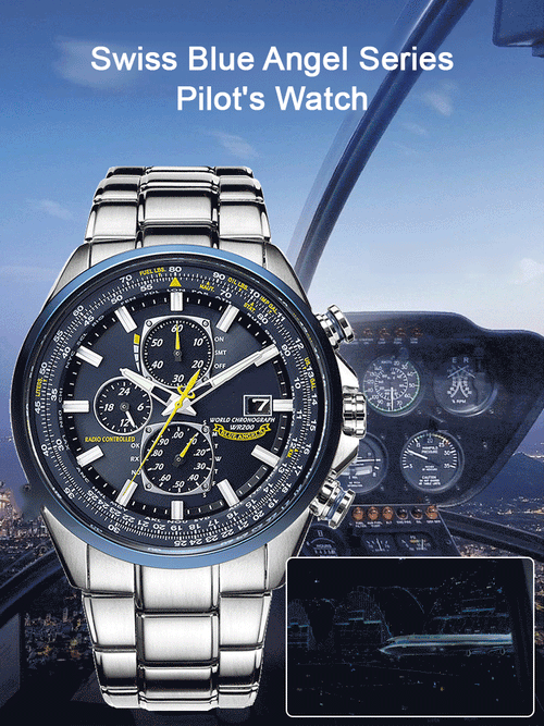 [Urgent Promotion] Exclusive London Release: Blue Angels Pilot Watch – Limited to the first 100 customers!