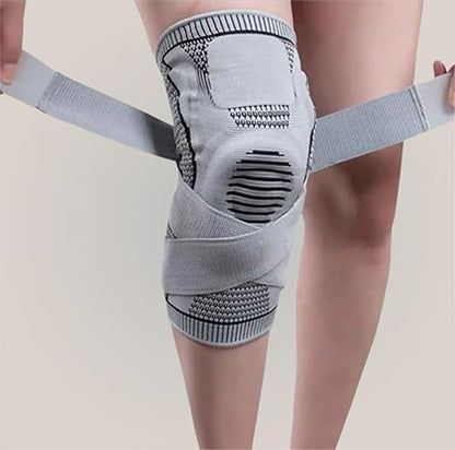 Compression Support Strap, Breathable Meniscus Knee Brace for Running Joint Protection Sold as one pair (2 pieces)