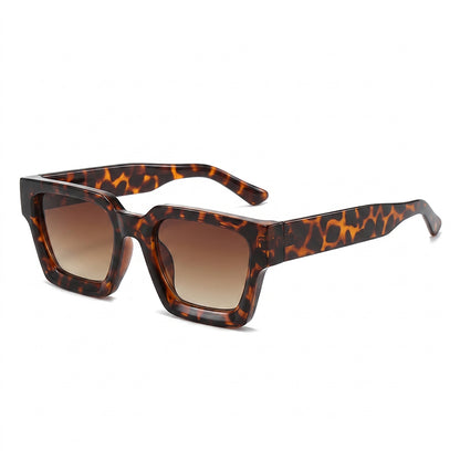Stylish Oversized Leopard Print Sunglasses 2 Pack