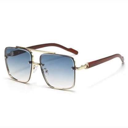 Vintage Wood Grain Sunglasses