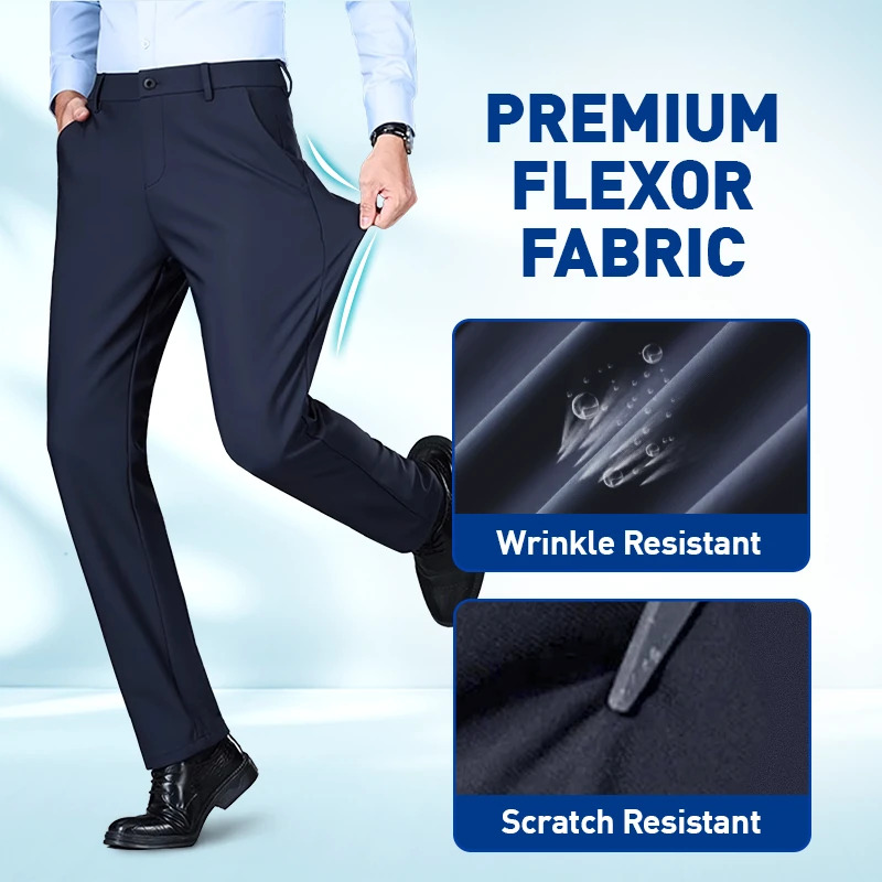 💖Breathable Comfortable Men's Stretch Casual Trousers