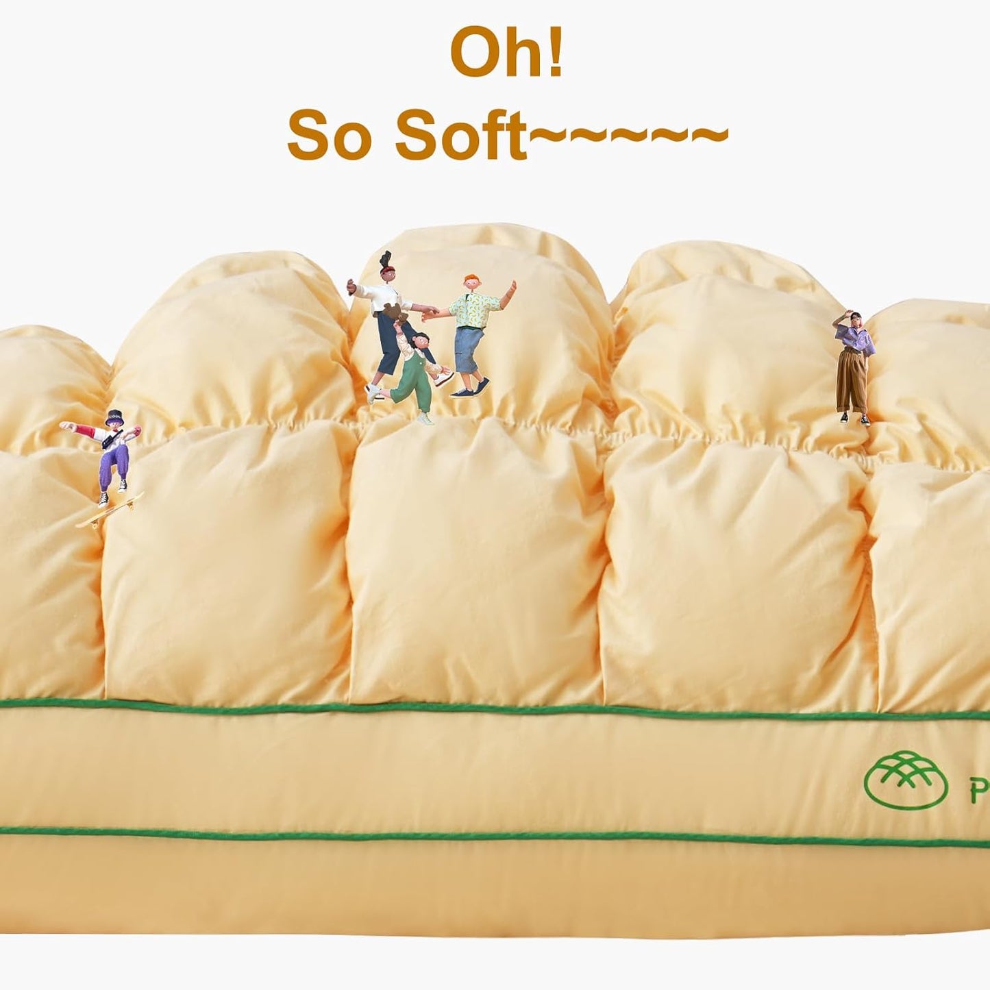 🍍 Pineapple Cloud-Like Pillow 🛌