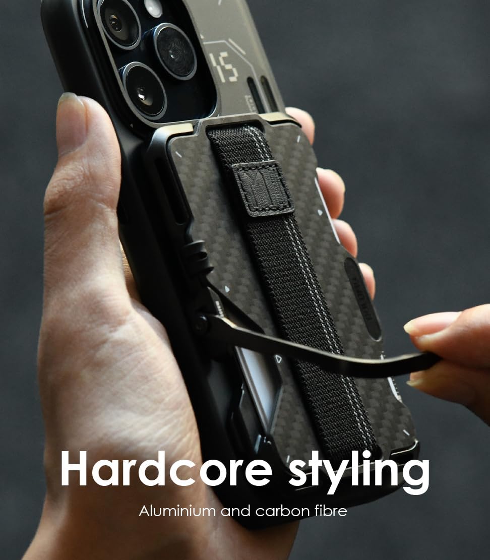 Multi-Tool Magnetic Metal Wallet | Frosted Cover | MagSafe