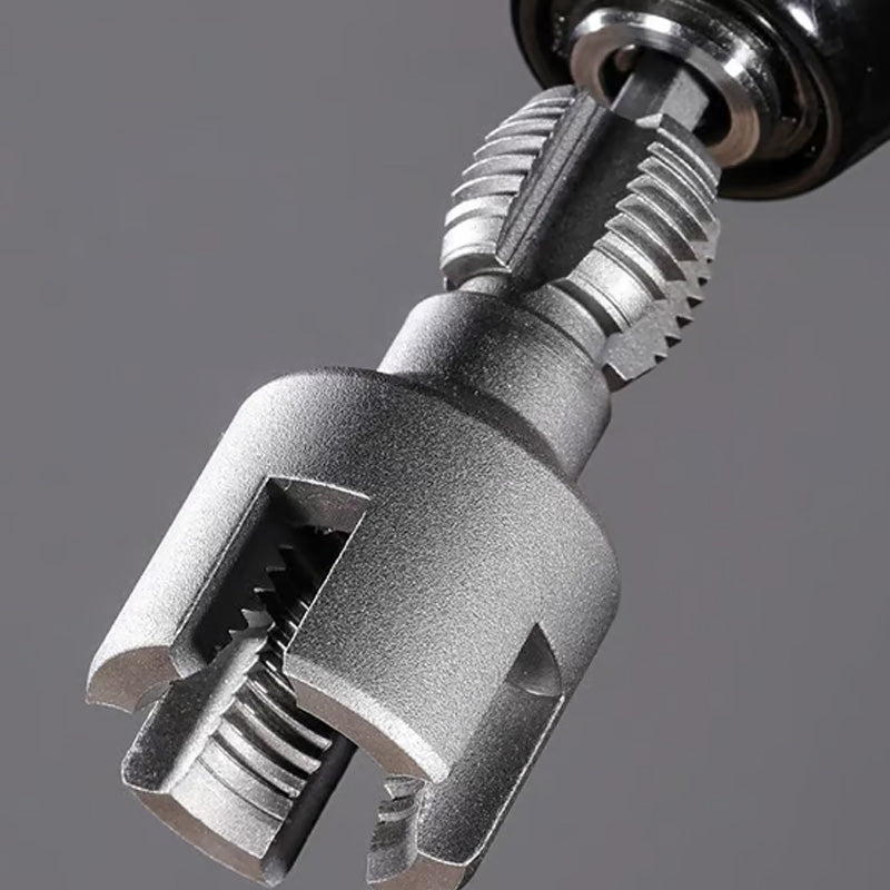 2-in-1 Internal & External Pipe Threading Tool Set