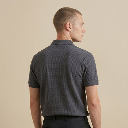 Men's Ice Silk Mesh Polo Shirt