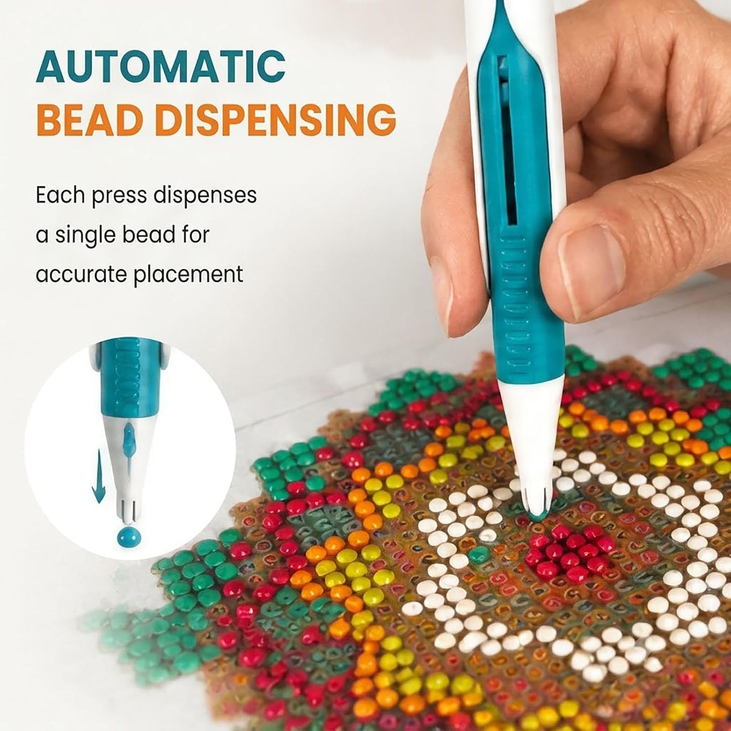 Automatic Diamond Painting Bead Dispenser Pen