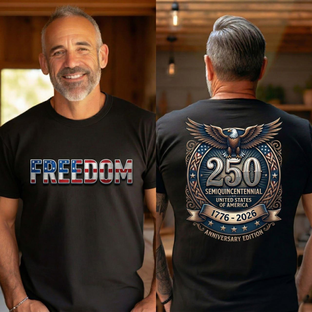 Personalized Patriotic Shirts for Men & Women