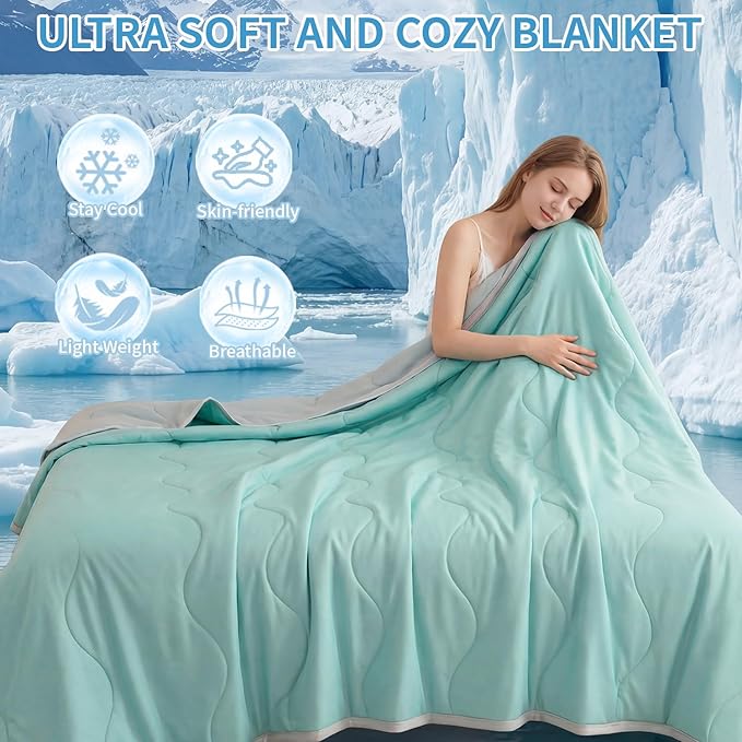 Ice-Cool Lightweight Summer Comforter