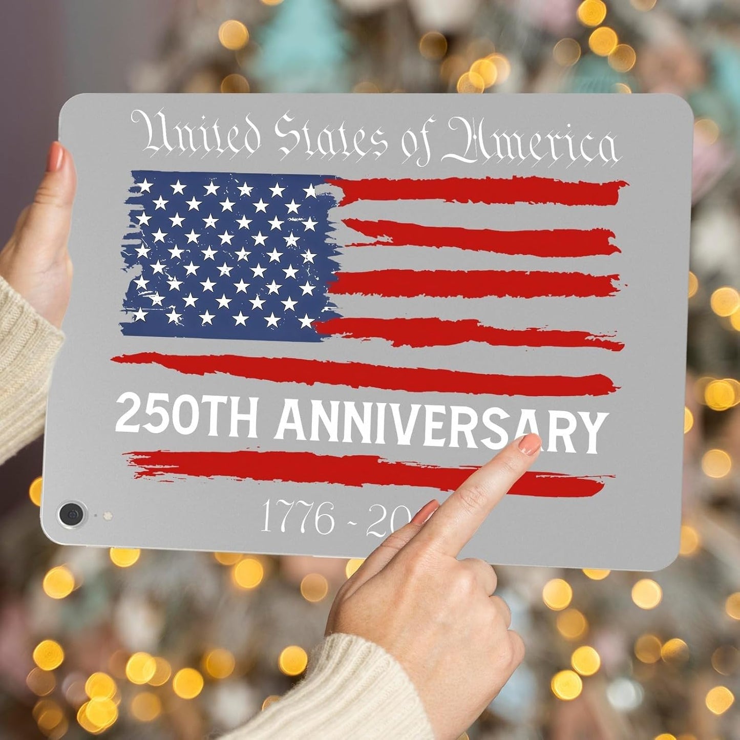 5 Pack USA 250th Anniversary Patriotic Stickers