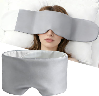 Weighted Silk Sleep Mask with Light-Blocking Fit