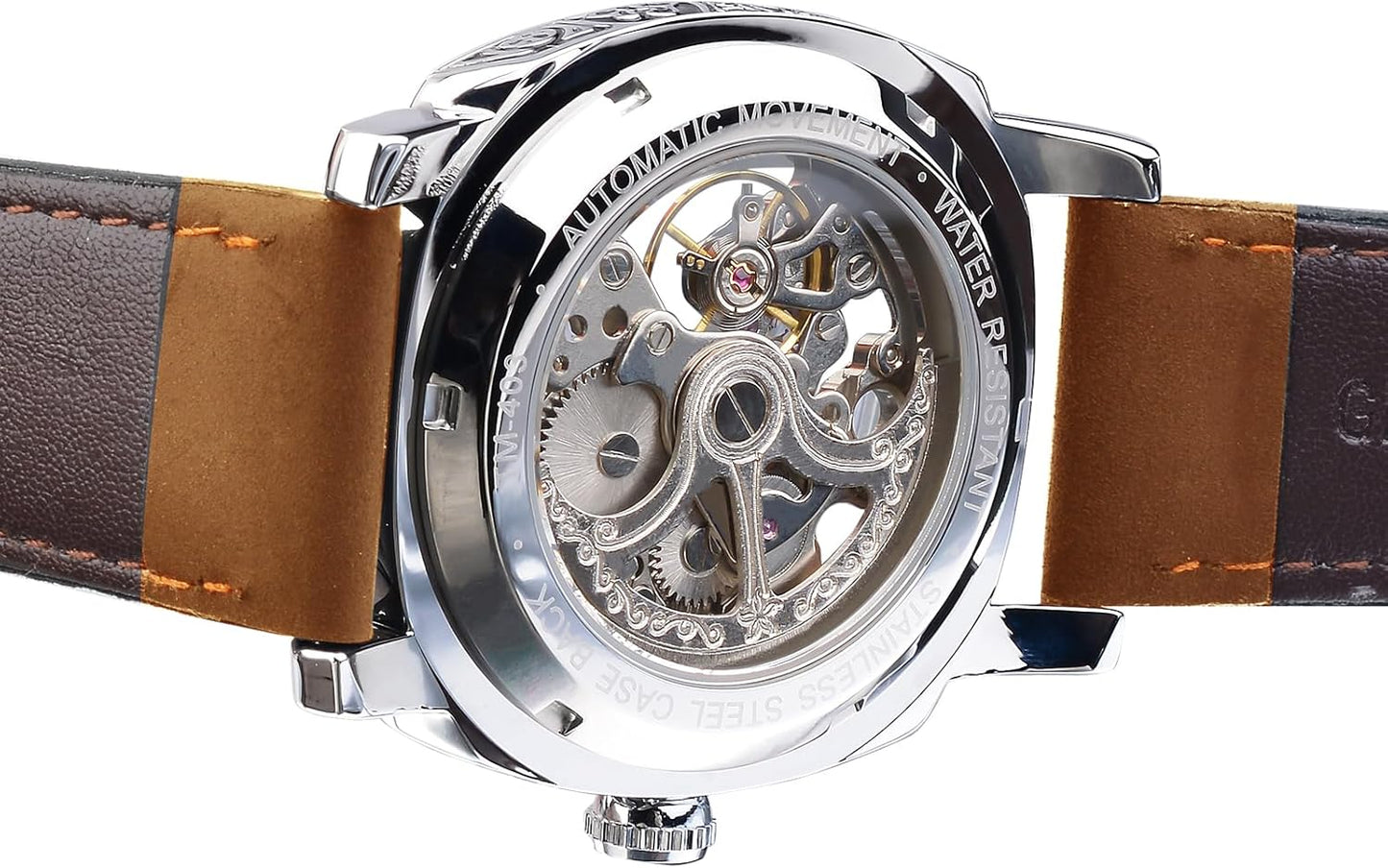 Square Luxury Retro Mechanical Watch