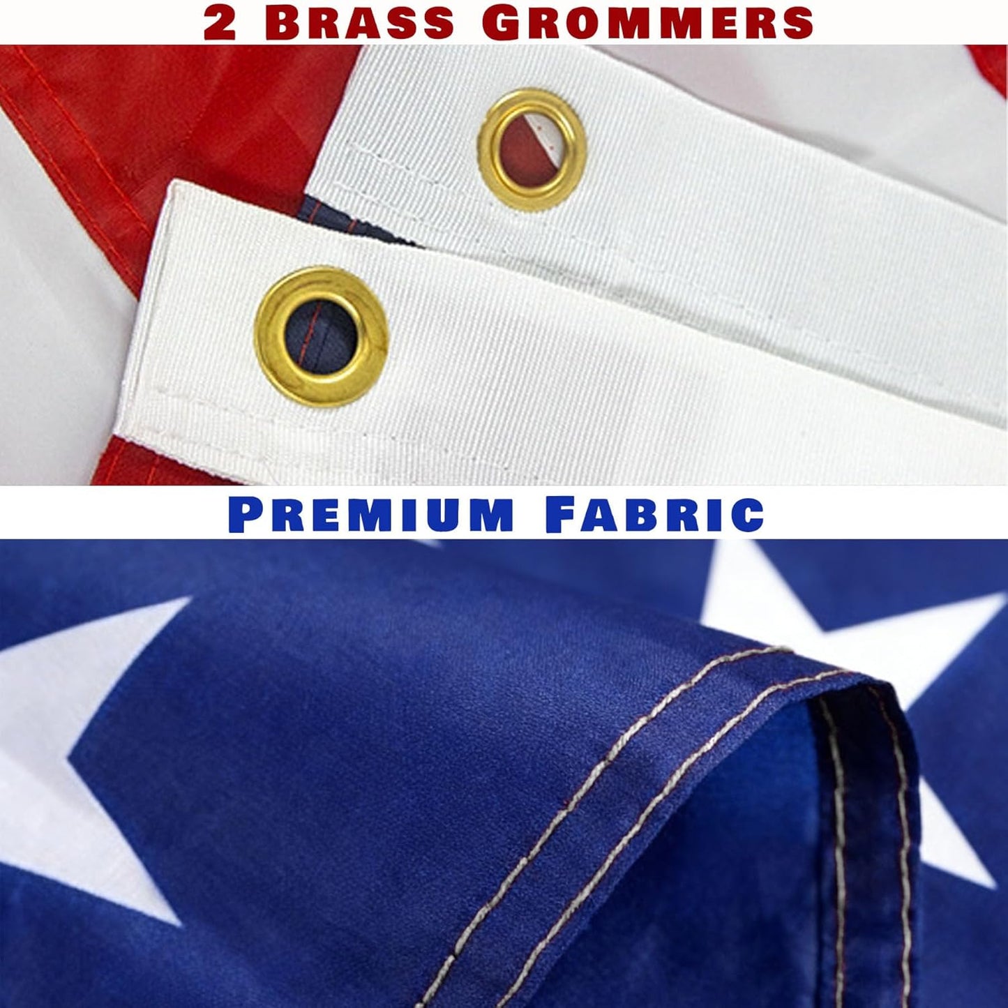 3 Ply USA Anniversary 250th Flag