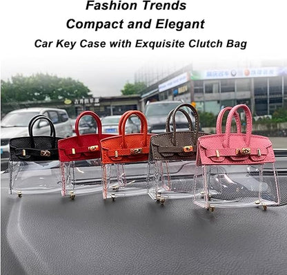 Handbag-Like Key Fob Case 2 Pack