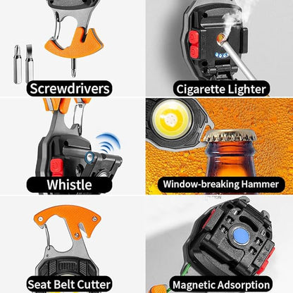 7-in-1 Portable Utility Flashlight Tool