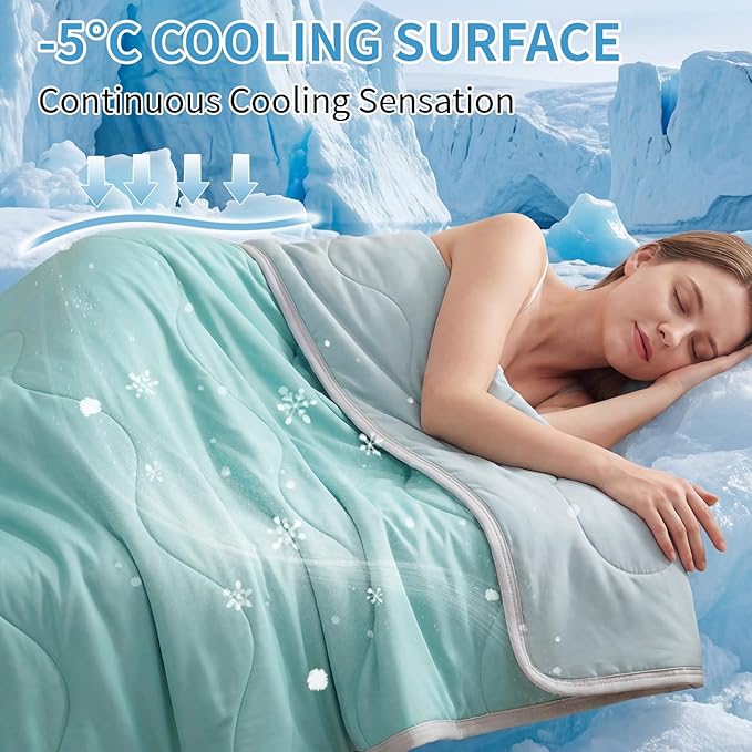 Ice-Cool Lightweight Summer Comforter