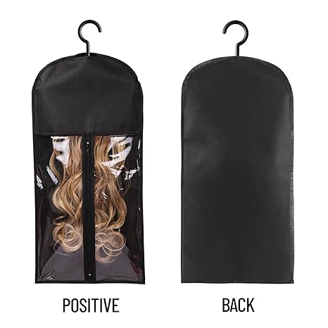 3 Pcs Extra Long Hair Extension Storage Bag