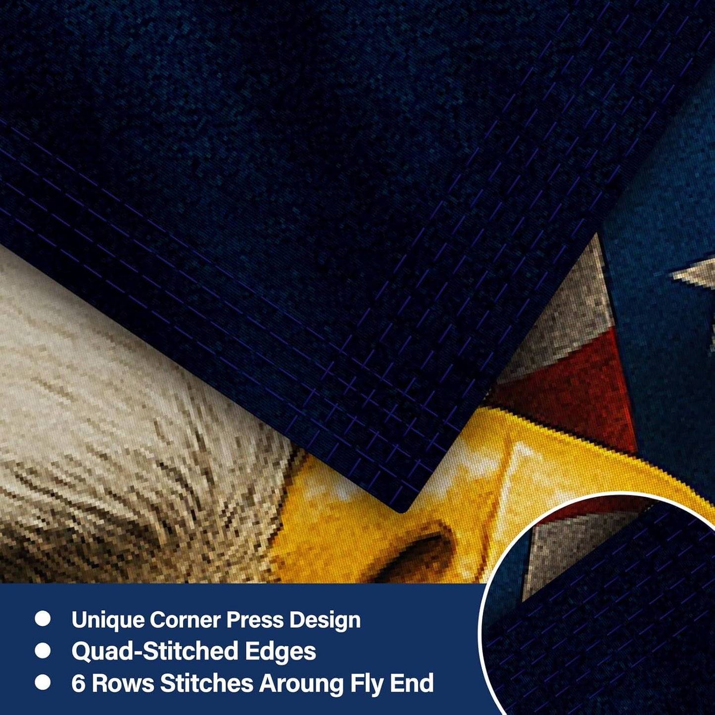 3 Ply USA Anniversary 250th Flag