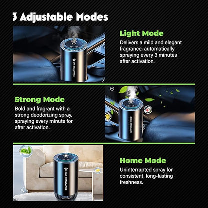 Smart Car Humidifier Diffuser With Star Projector