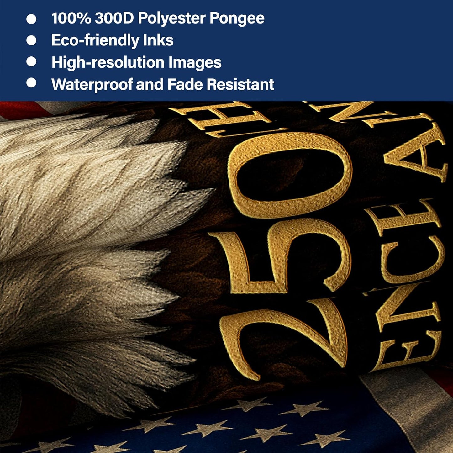 3 Ply USA Anniversary 250th Flag
