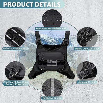 Multi-Functional Tactical Chest Bag