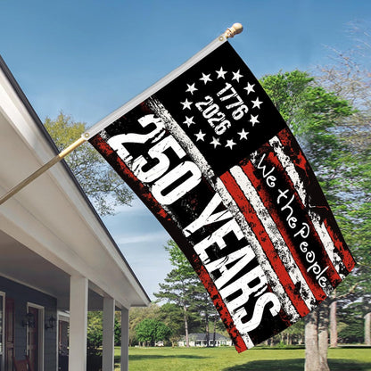 3 Ply USA Anniversary 250th Flag
