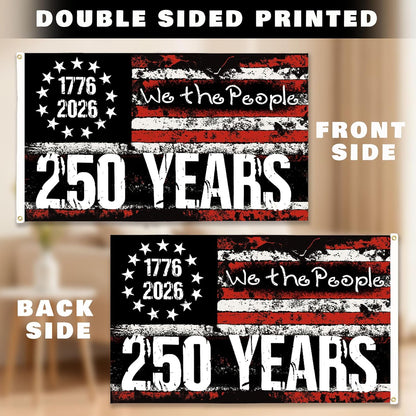 3 Ply USA Anniversary 250th Flag