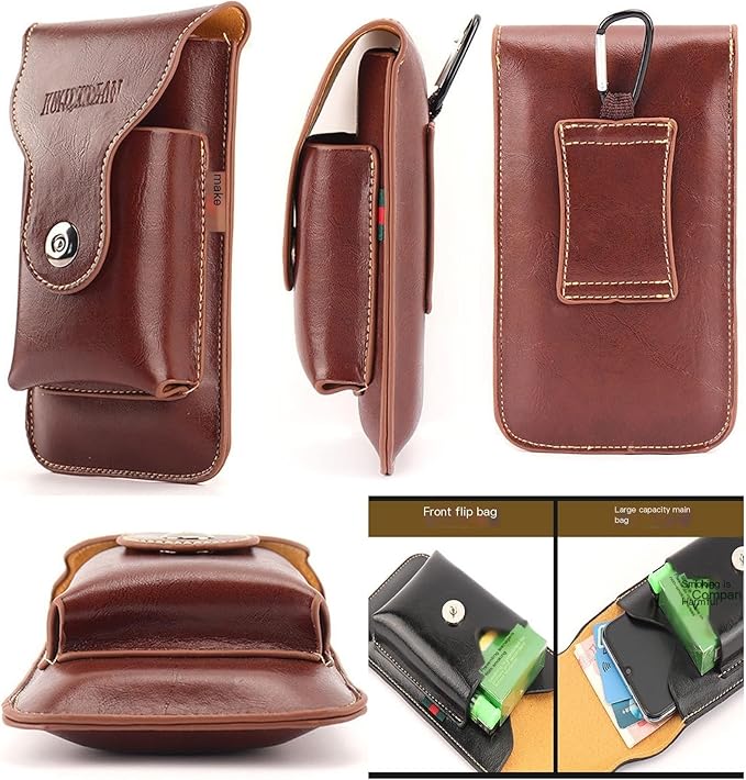 Leather Multifunction Waist Pouch