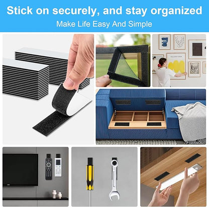 1x4 Inch Hook and Loop Strips 30 Pcs