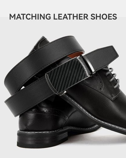 Leather Ratchet Belt For Men
