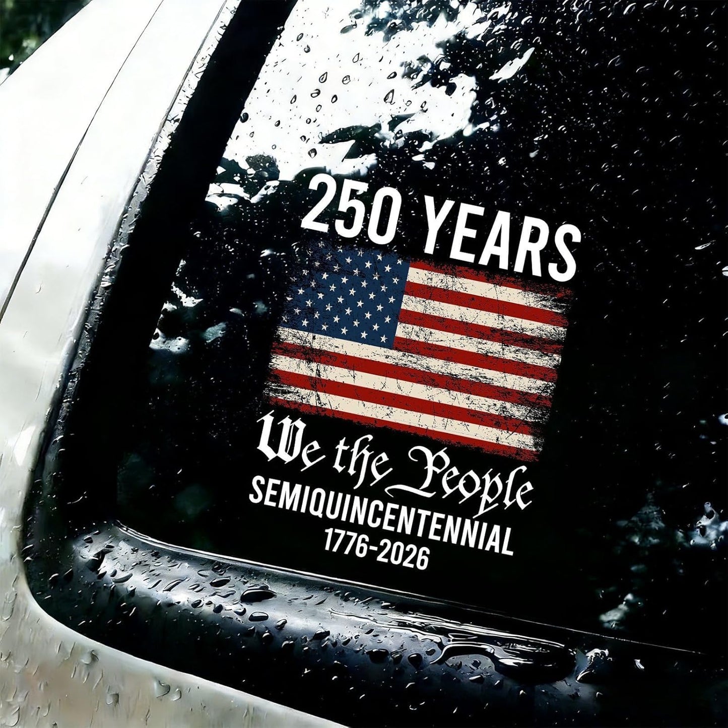 5 Pack USA 250th Anniversary Patriotic Stickers