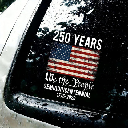 5 Pack USA 250th Anniversary Patriotic Stickers