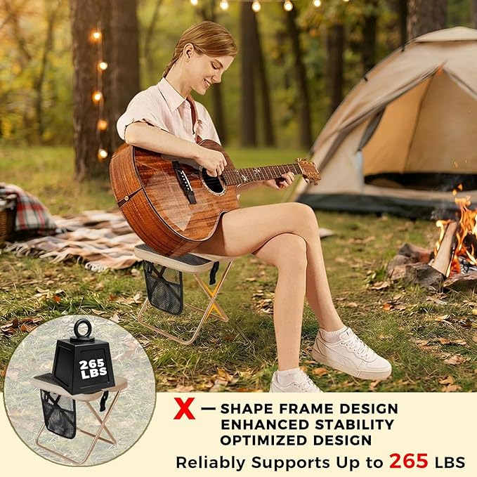 Large Portable Folding Stool