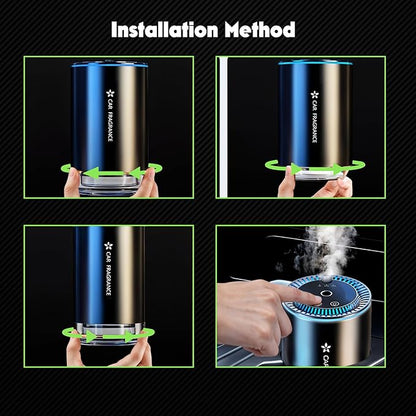 Smart Car Humidifier Diffuser With Star Projector
