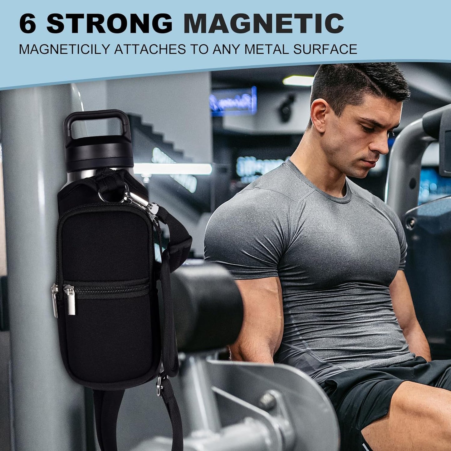 Unisex Magnetic Fitness Bag