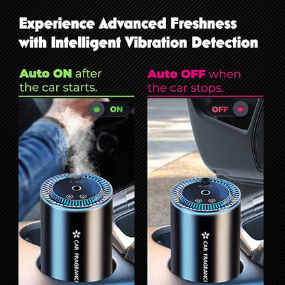 Smart Car Humidifier Diffuser With Star Projector