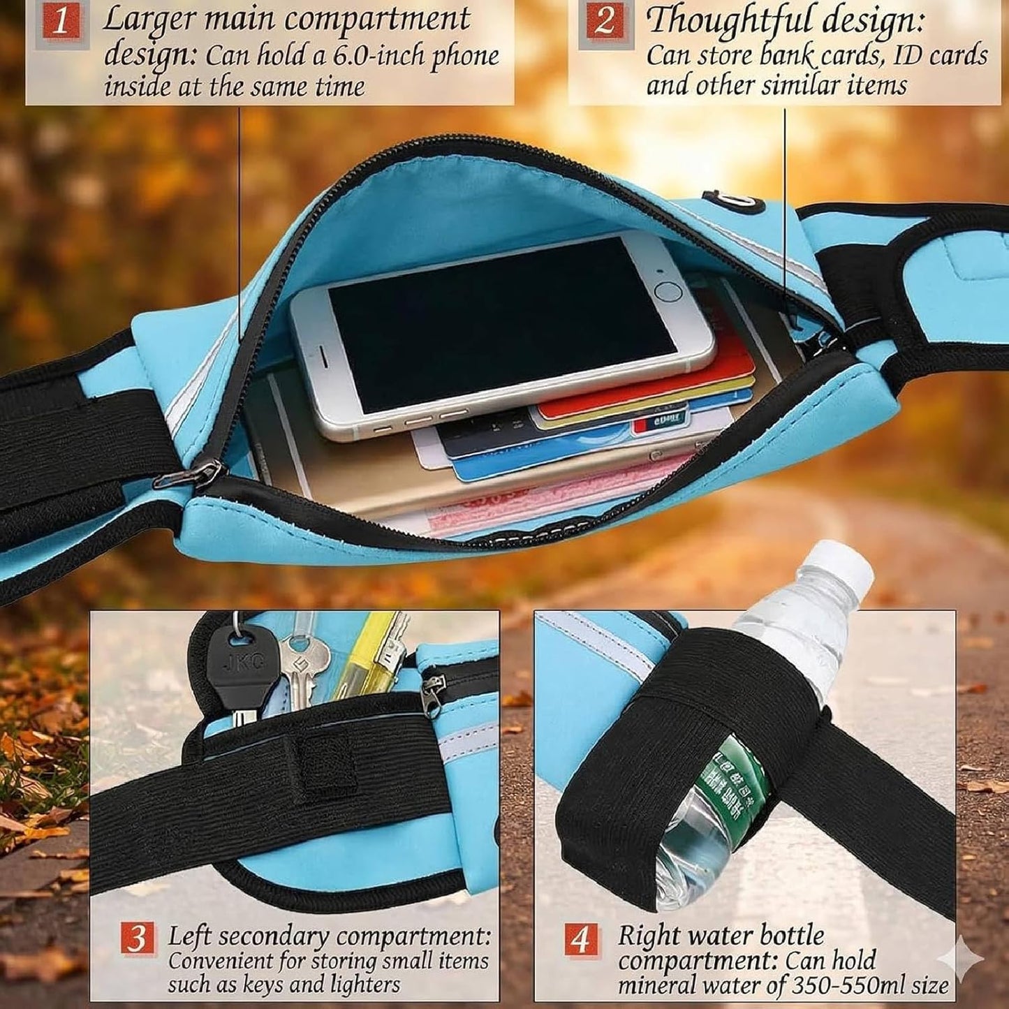 Anti-Theft Invisible Waist Bag