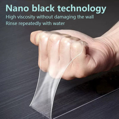 High Quality Nano Double Sided Adhesive Tape -Traceless Washable Reusable