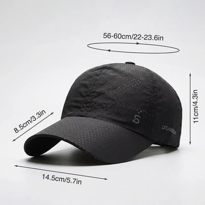 Lightweight Summer Sports Cap 2-Pack