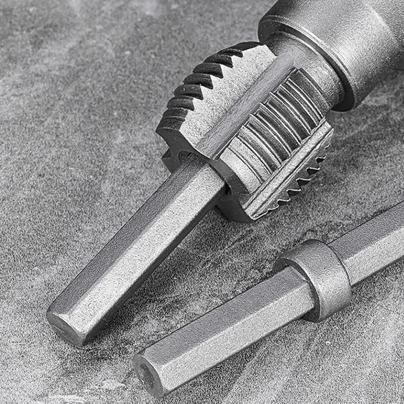 2-in-1 Internal & External Pipe Threading Tool Set