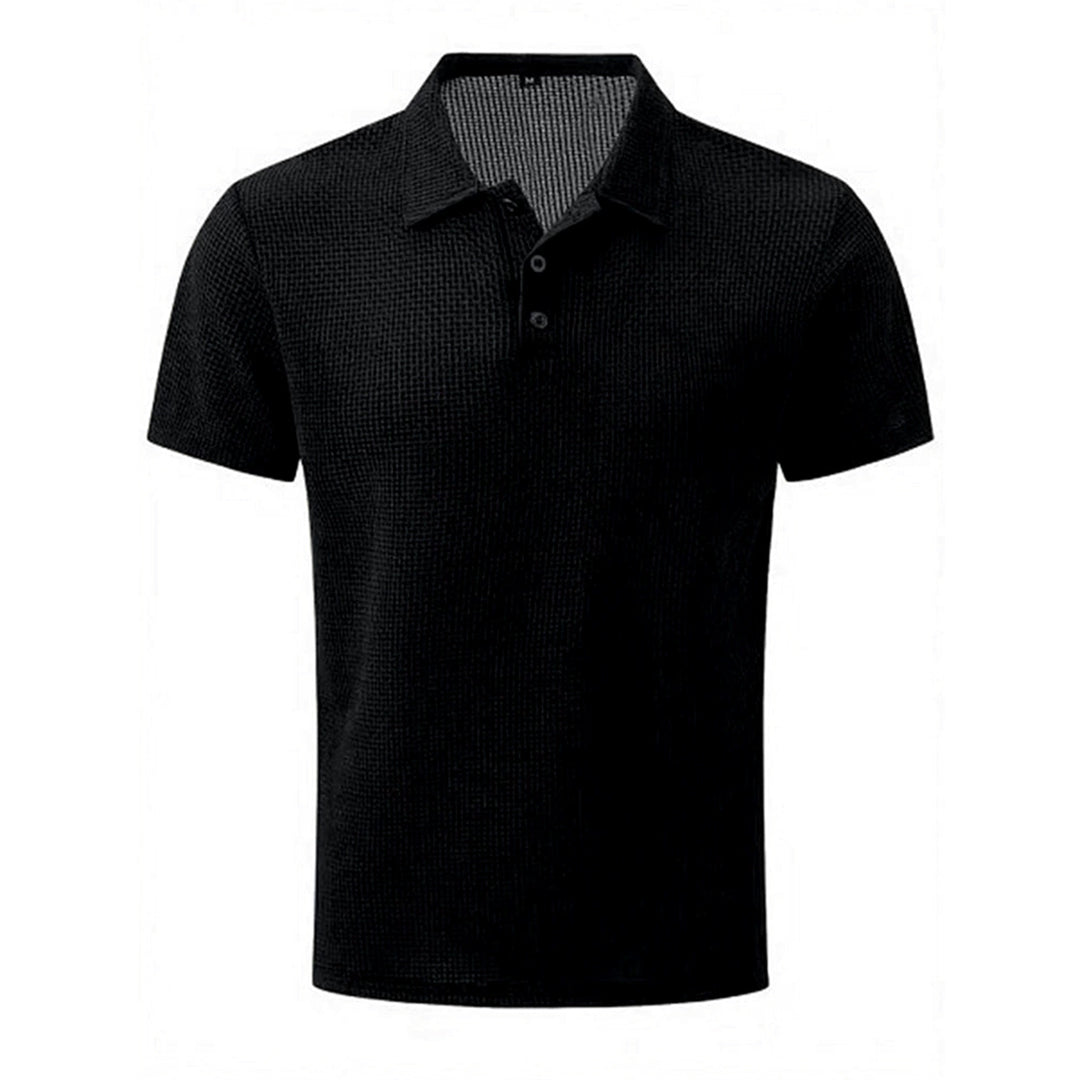 Men's Ice Silk Mesh Polo Shirt