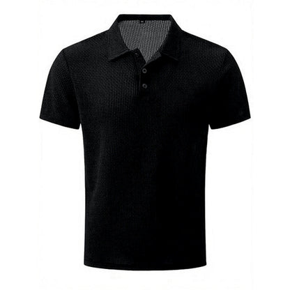 Men's Ice Silk Mesh Polo Shirt