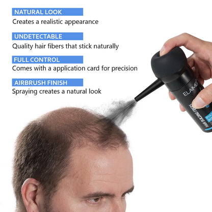 Hair Building Natural Fibers