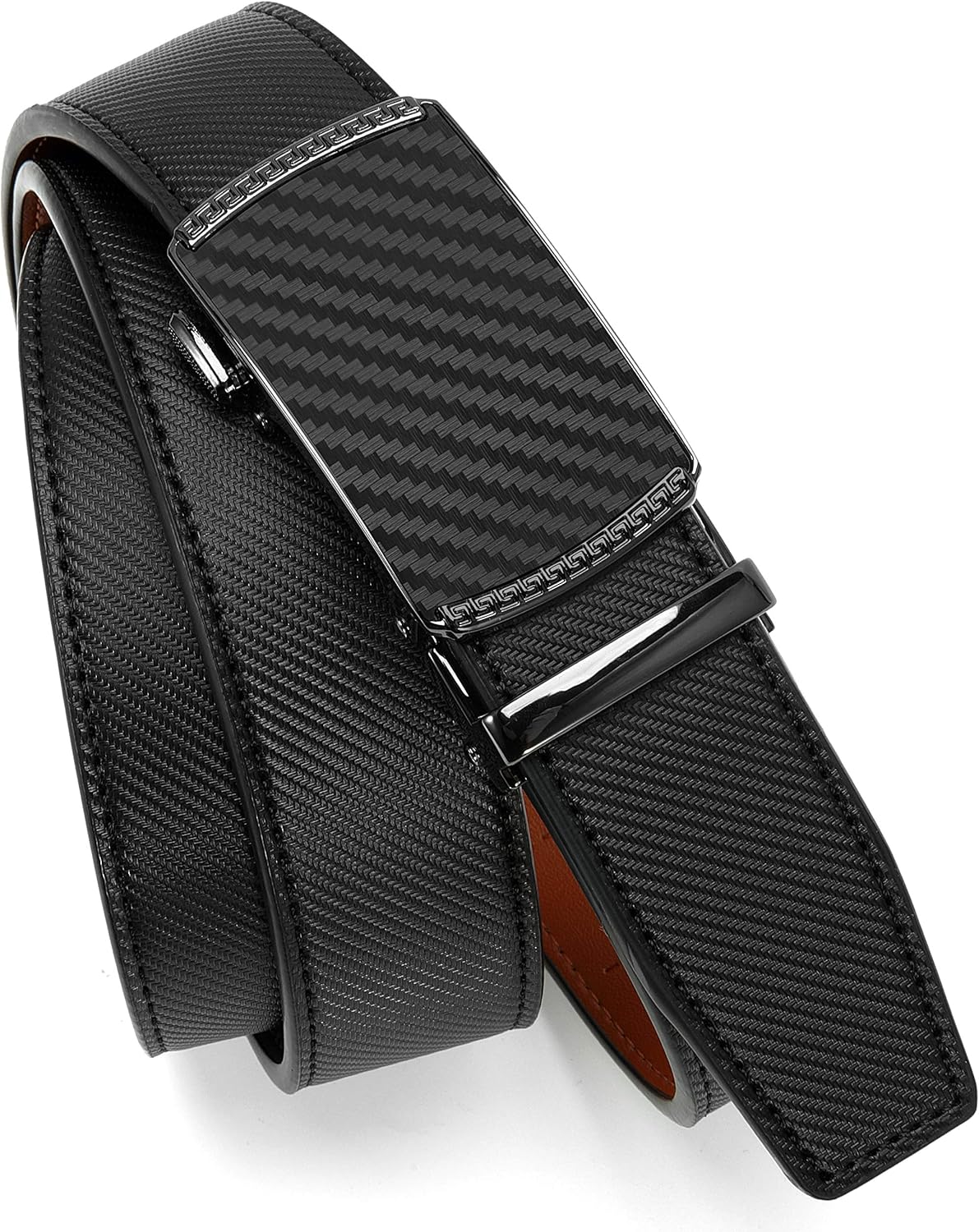 Leather Ratchet Belt For Men