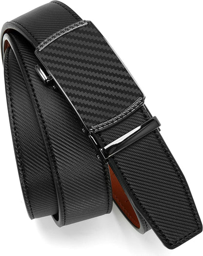 Leather Ratchet Belt For Men