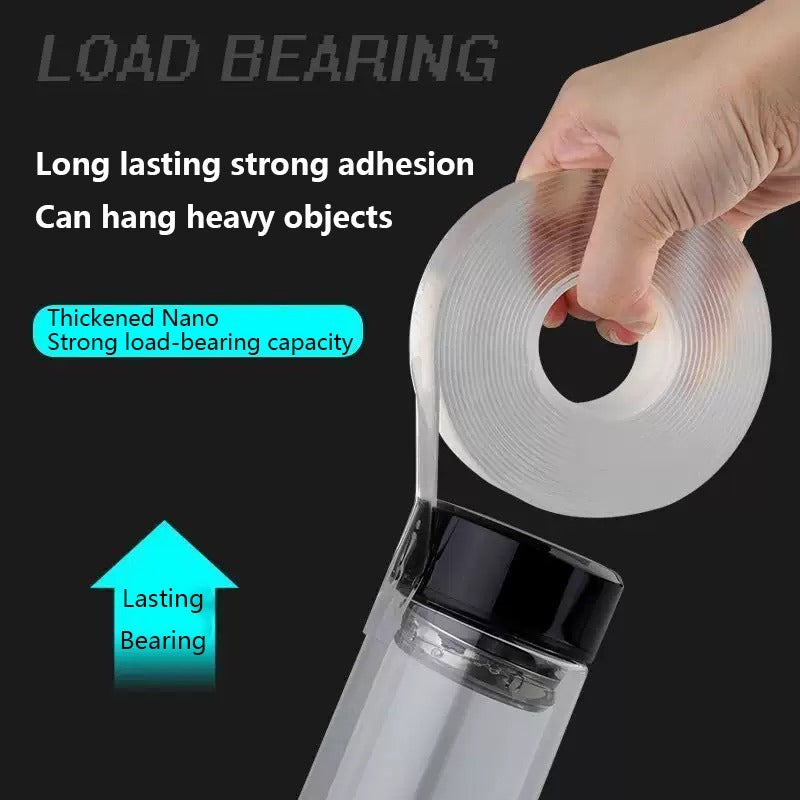High Quality Nano Double Sided Adhesive Tape -Traceless Washable Reusable