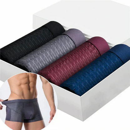 3PCS Bamboo Boxer Shorts for Men