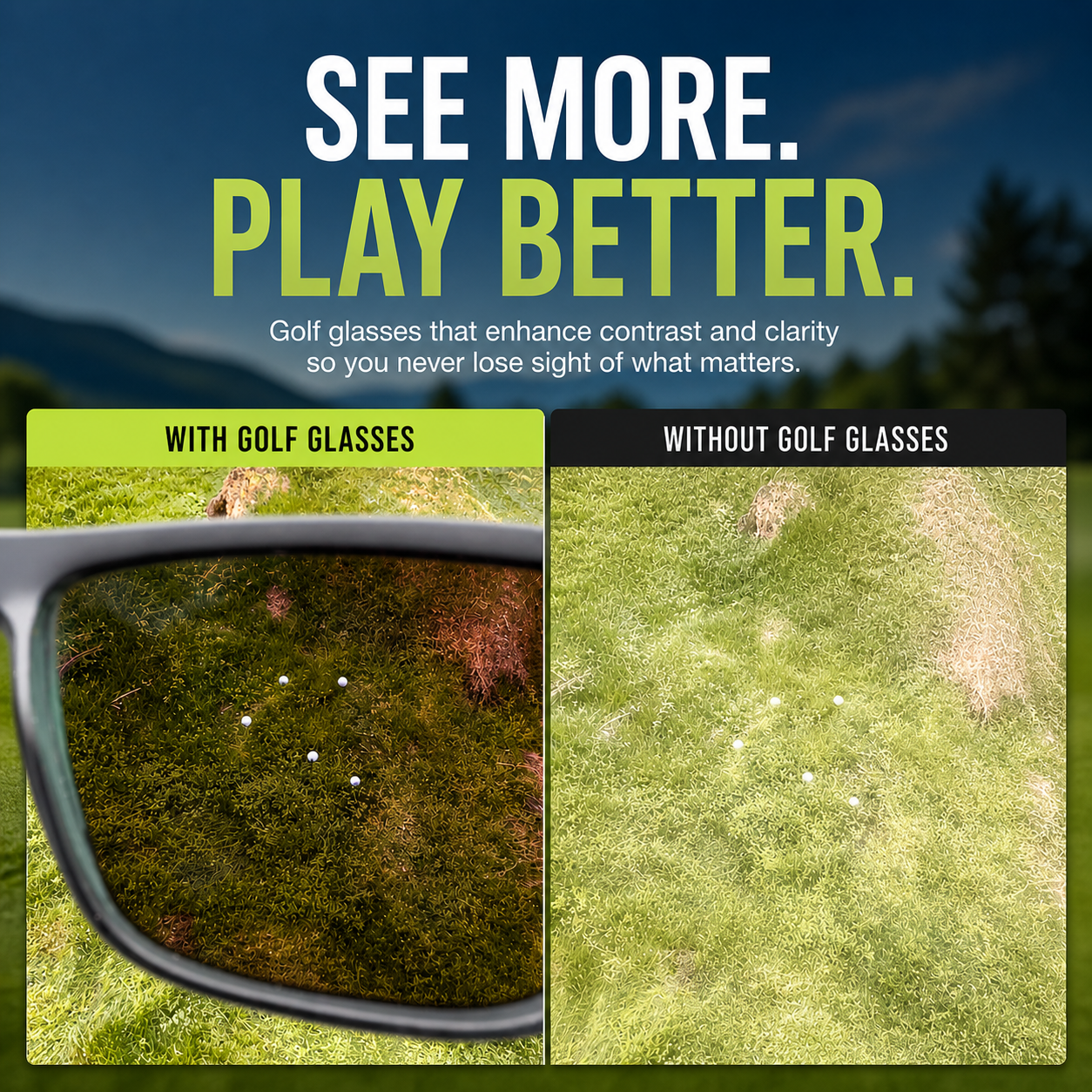 Fairway Precision Pro Polarizing Glasses
