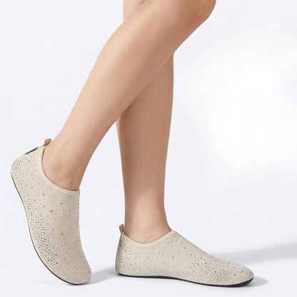 Barefoot Rhinestone Water Shoes