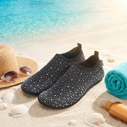 Barefoot Rhinestone Water Shoes
