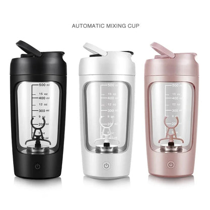 600ml Electric Protein Shaker with Powder Storage